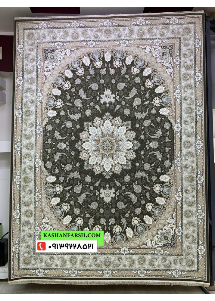 فرش نایین اصفهان 1500 شانه برجسته